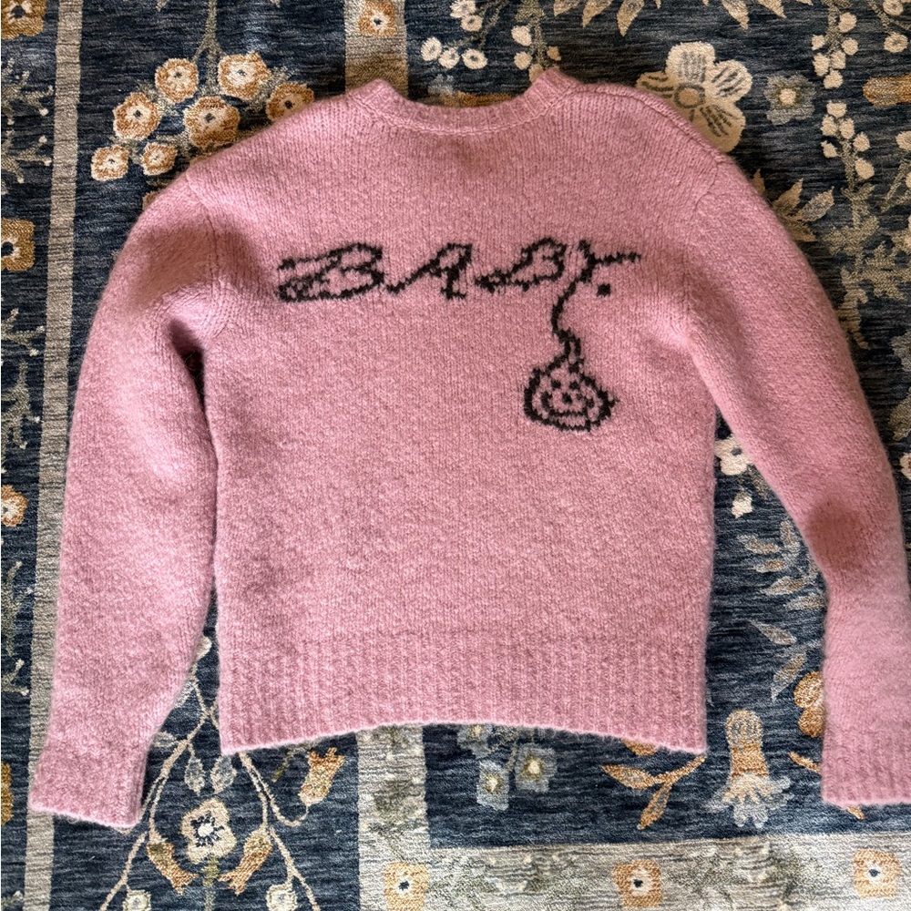 Paloma Wool Pink Baby Sweater